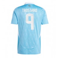Belgicko Leandro Trossard #9 Vonkajší futbalový dres ME 2024 Krátky Rukáv